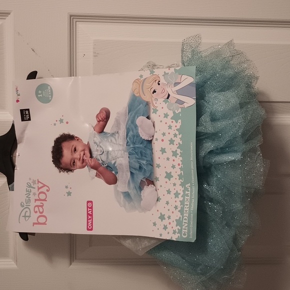 NWT DISNEY BABY CINDERELLA INFANT COSTUME - Picture 1 of 5